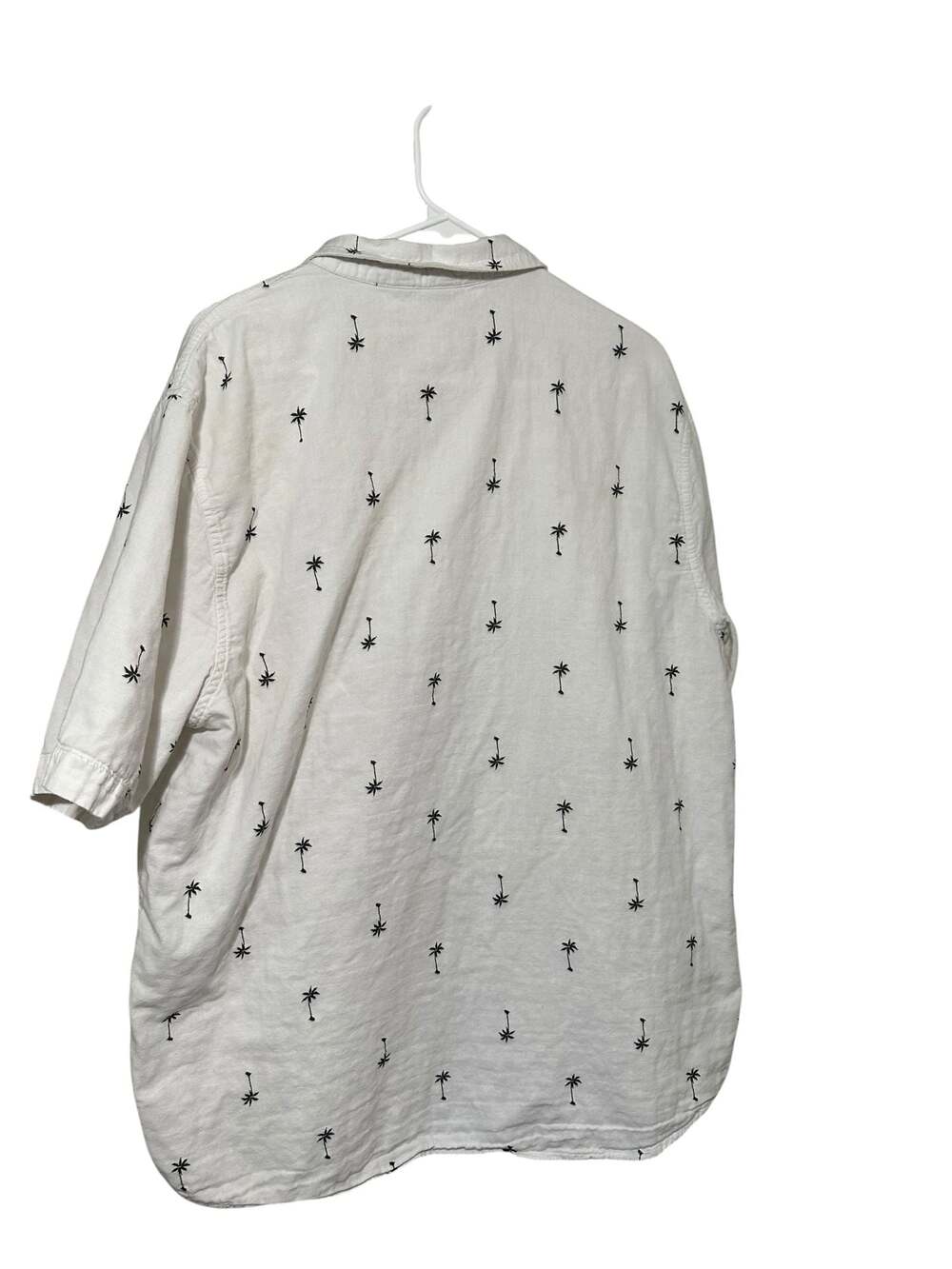 Junk Food x Disney Mickey Mouse Palm Tree Embroidered Button Up Shirt XL - Picture 3 of 12